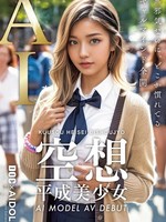 [DAL-010] 空想平成美少女 AI MODEL AV DEBUT