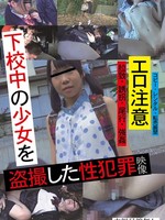 [TUE-051] 下校中の少女を盗撮した性犯罪映像
